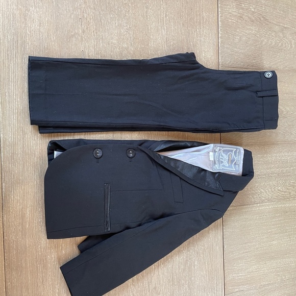 Monsoon | Benjamin Tuxedo Suit Set Black Sz.2-3 - Picture 6 of 10